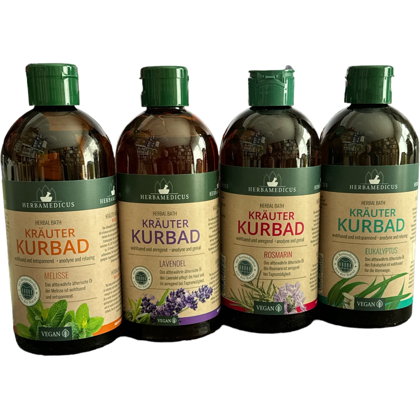 Herbamedicus Kräuter Kurbad 500 ml mit ätherischen Ölen
