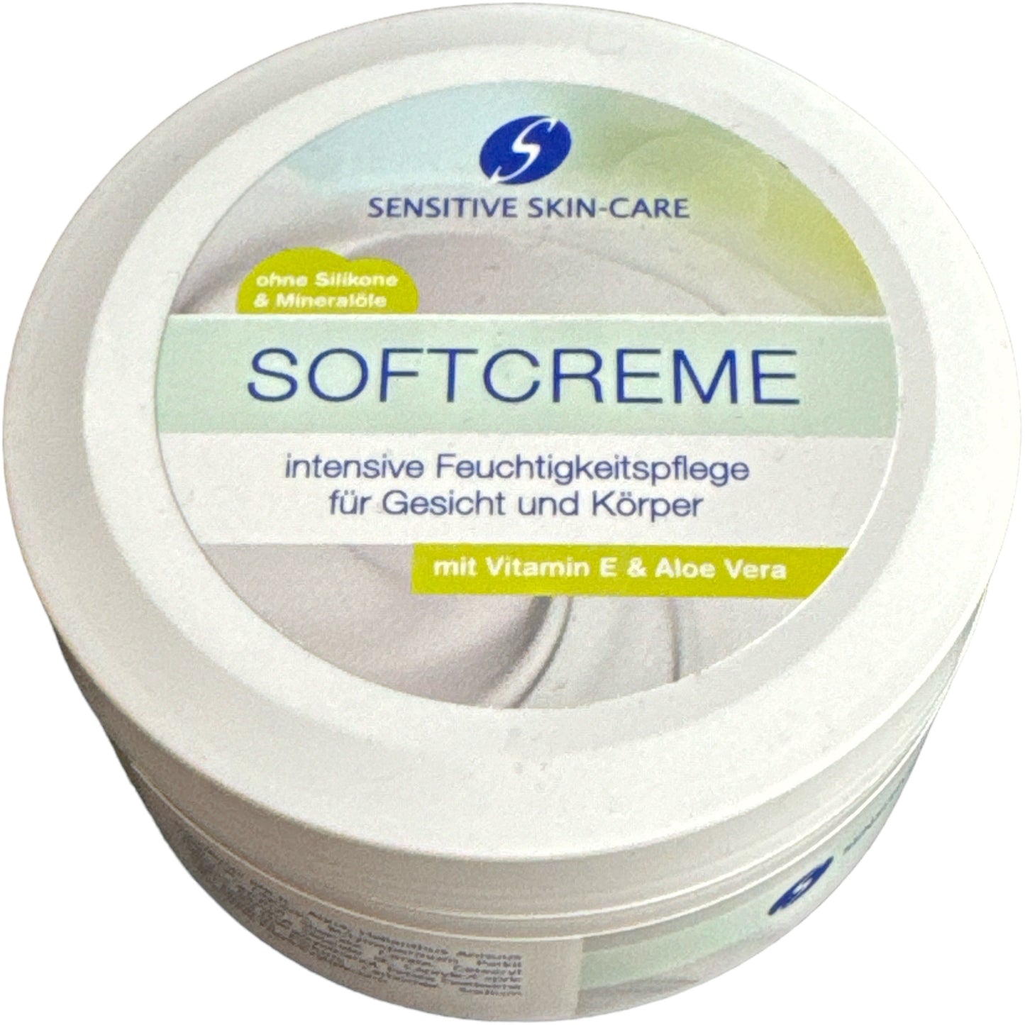 Sensitive Skin-Care Softcreme mit Vitamin E Aloe Vera 250ml