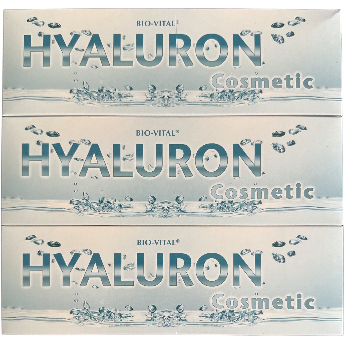 3 St. Bio Vital Ampullen Hyaluron Cosmetic Hyaluronsäure 15 x 2 ml