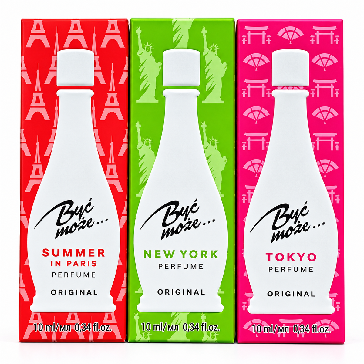 Być może…Eau de Parfüm Summer in Paris, New York , Tokyo.