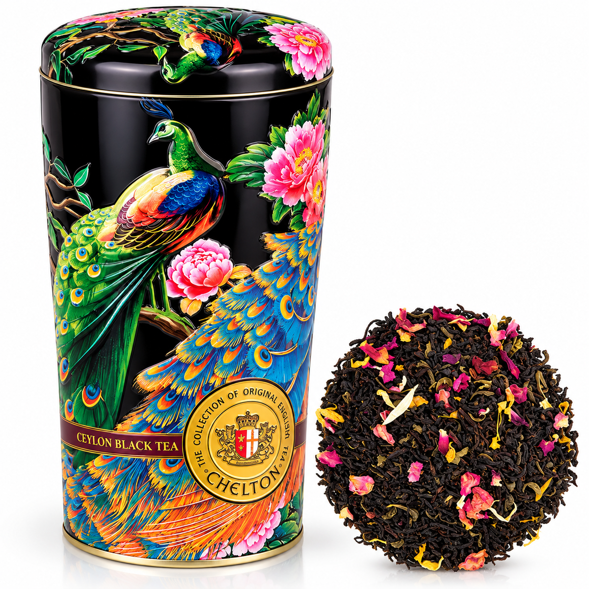 Chelton Vase 1001 Nacht – Schwarzer und grüner Ceylon-Tee (OPA), 100 g