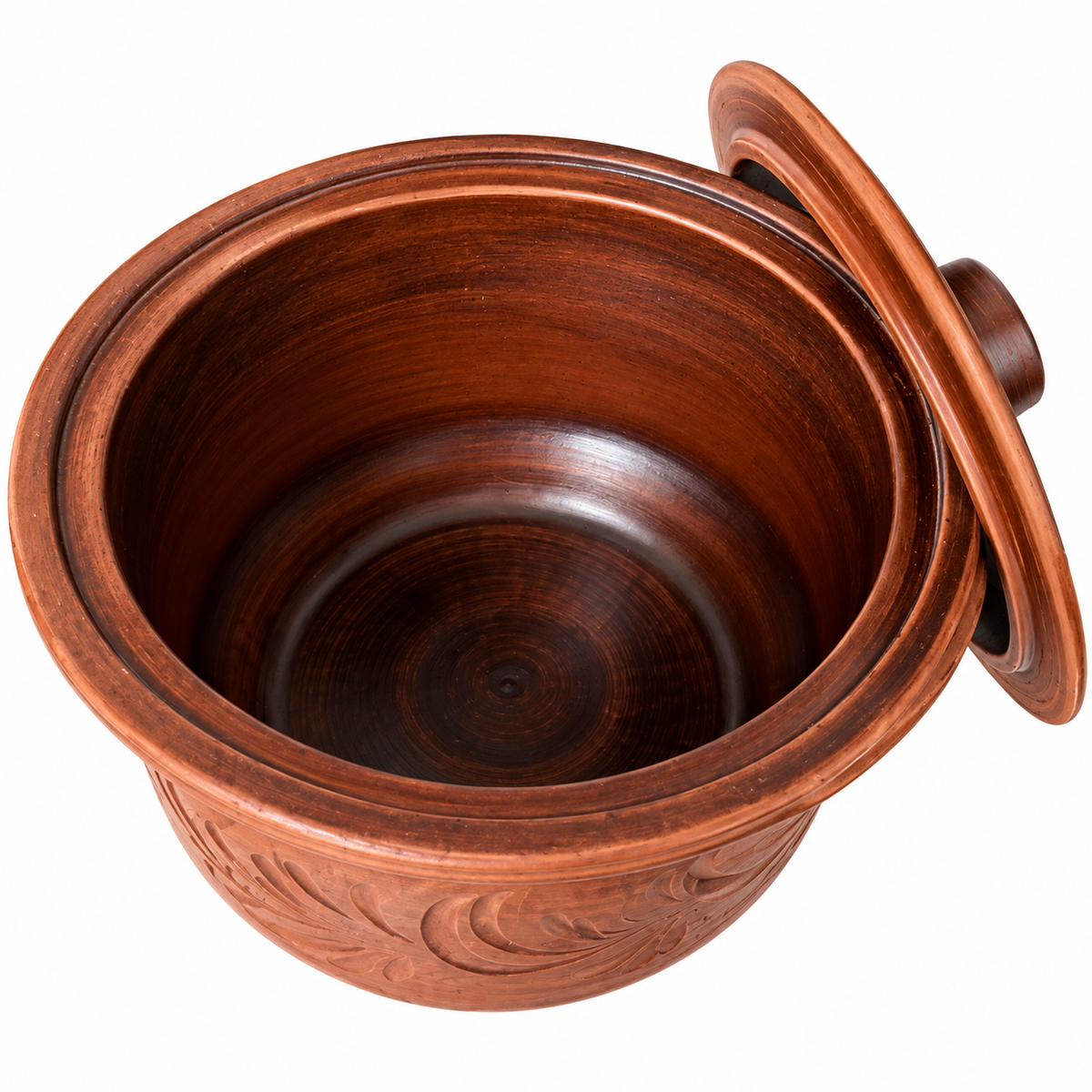 Topf „Reznoj“ aus rotem Ton – 3,0 L