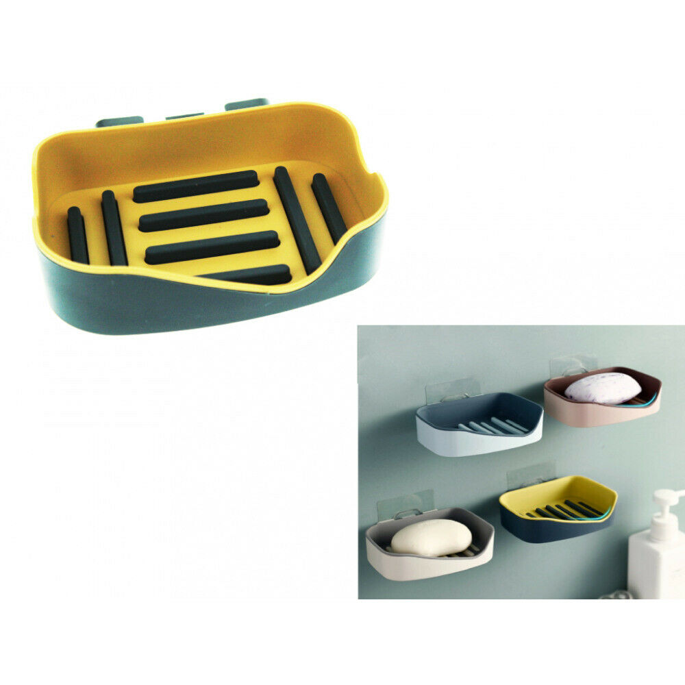 Seifenschale mit Saugnapf Seifenhalter Seifenablage Wandhalterung Halter