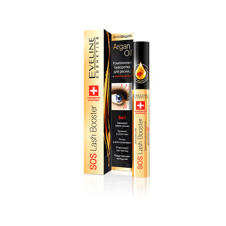 EVELINE SOS Wimpernserum 5 in 1 mit Arganöl