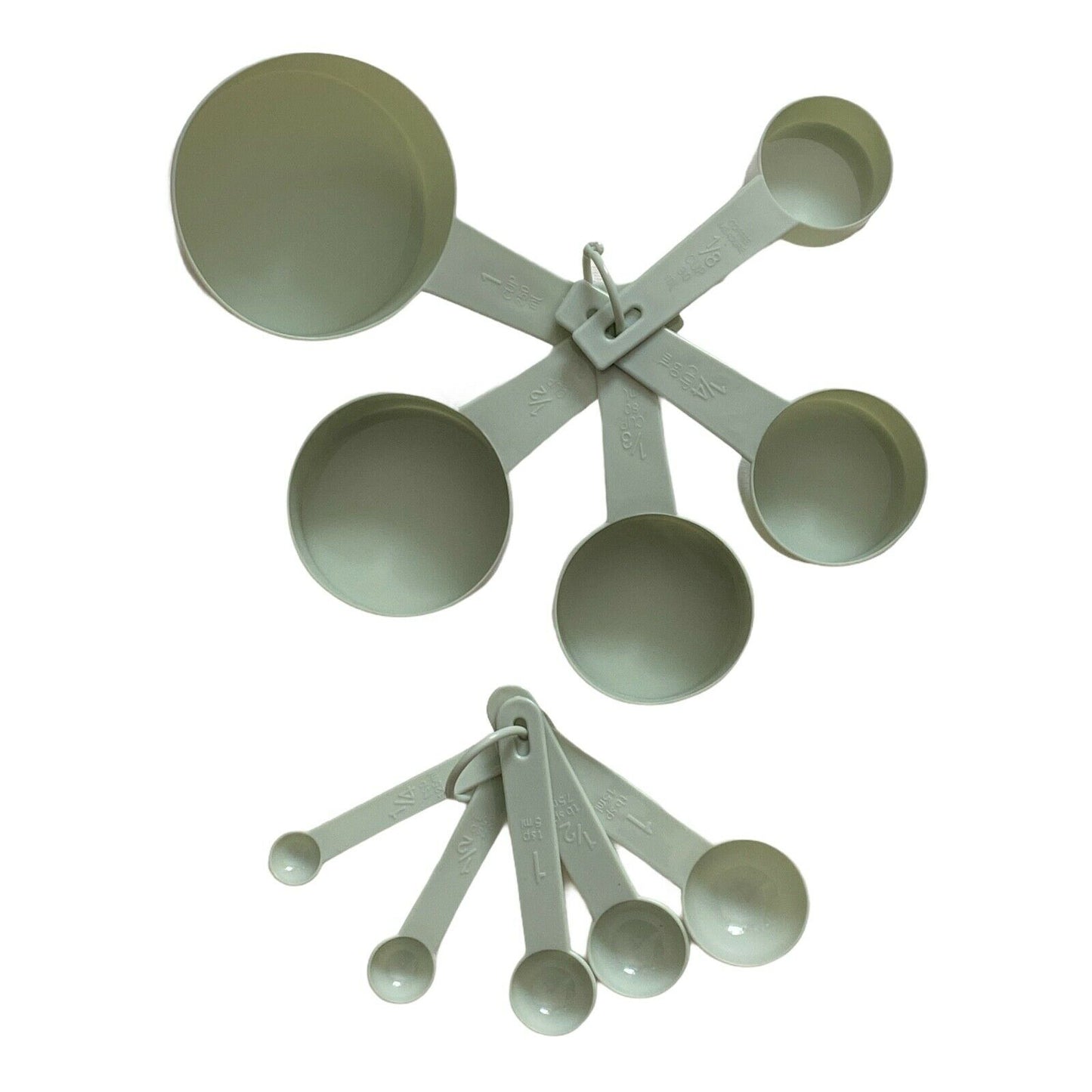 10St. Pack Messlöffel-Sets Messbecher Messbecher Kunststoff