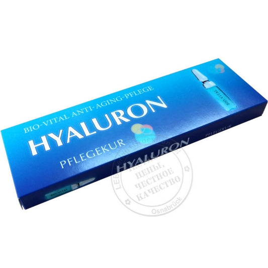 Bio-Vital Ampullen Hyaluron Cosmetic Hyaluronsäure 15 x 2 ml
