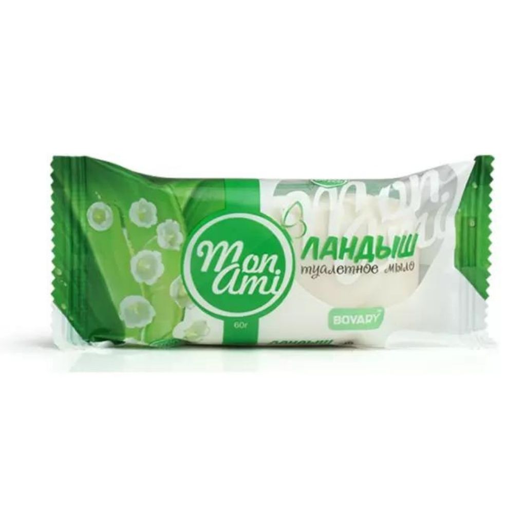 2 St. Bovary Mon Ami Toilettenseife Maiglöckchen 60 g.