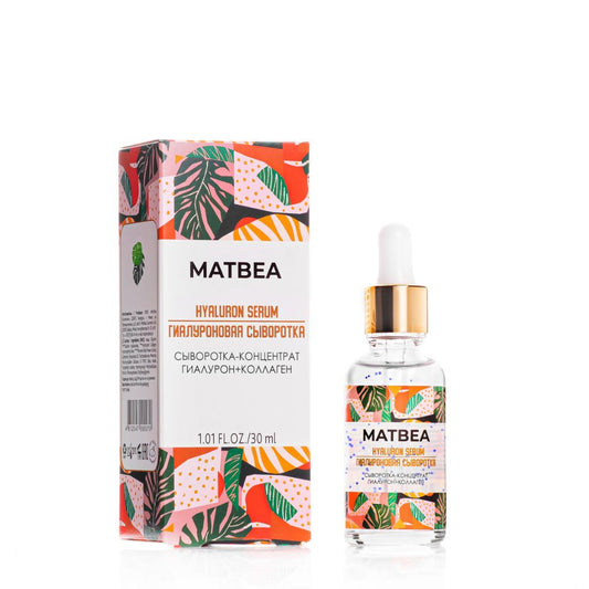 MATBEA Serum-Konzentrat Hyaluron+Kollagen Gesichtserum