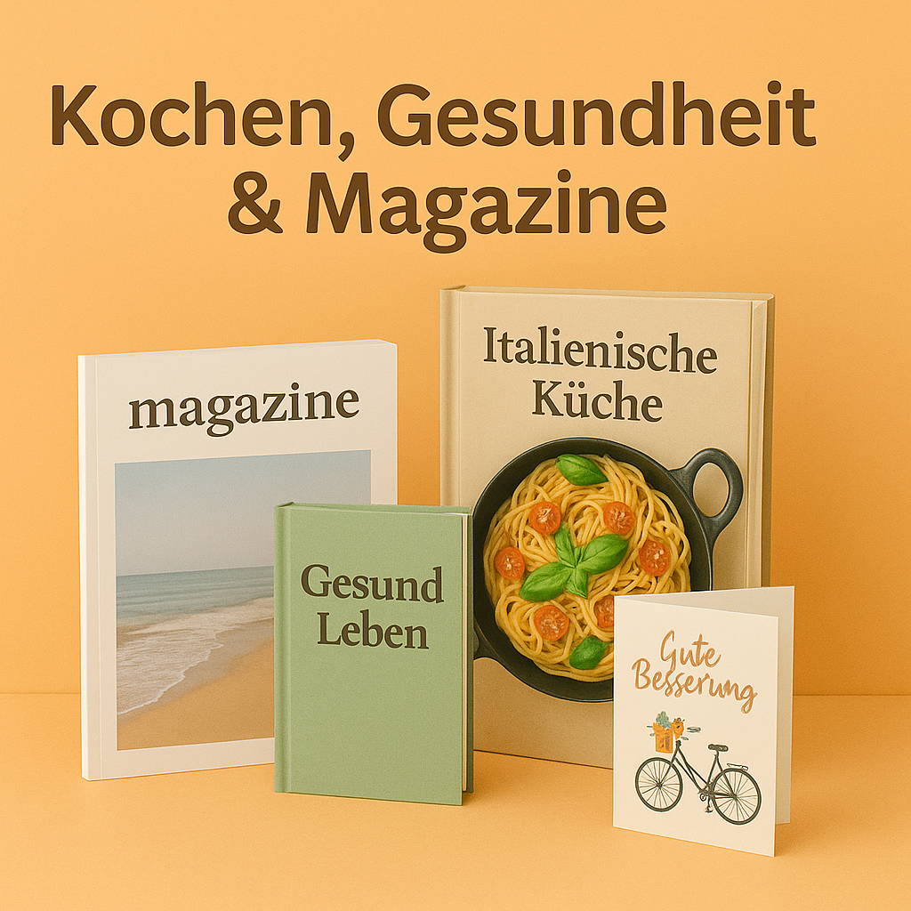 Kochen, Gesundheit & Magazine