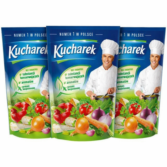 3x200 g  Kucharek Gewürzmischung extra