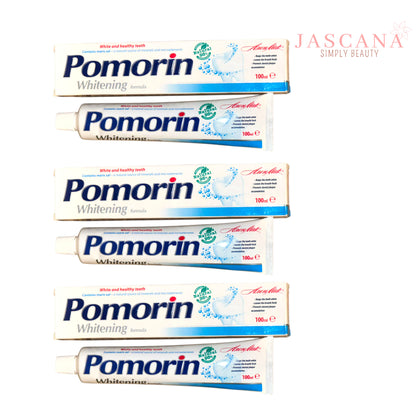 3 x 100 ml Zahnpasta Pomorin Whitening