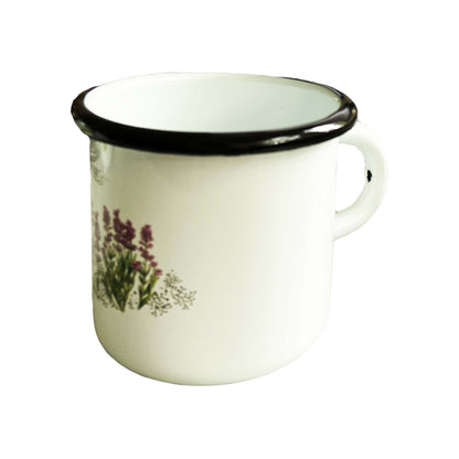 Tasse emailliert "Lavender"", 0,4 L