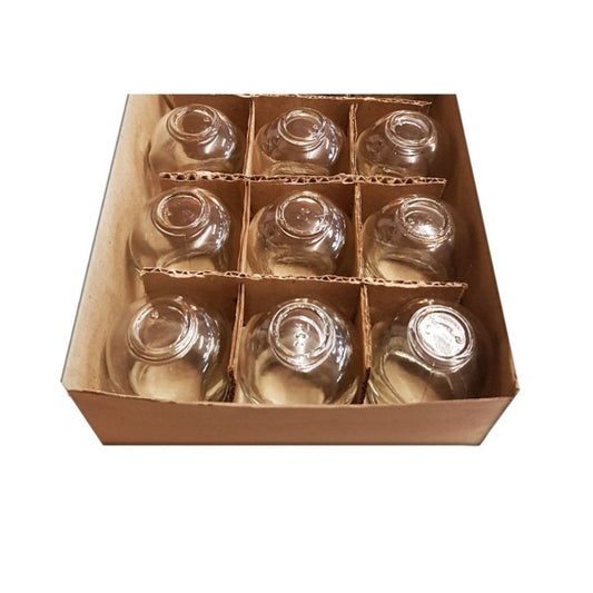 9 st. Schröpfglas Schröpfgläser schröpfen Banki Feuer