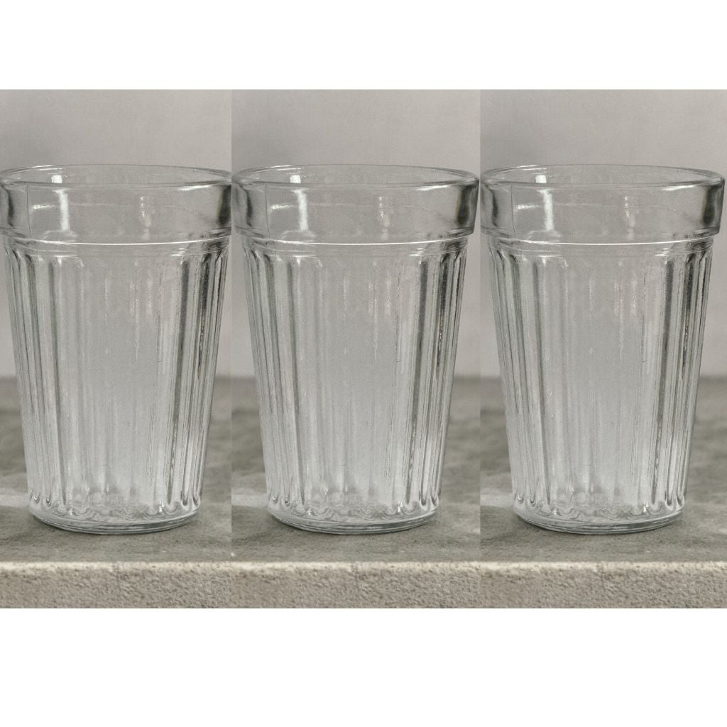 3 St. Gläser Glas Trinkgläser Trinkglas Longdrink Wasserglas 200 ml Стакан г