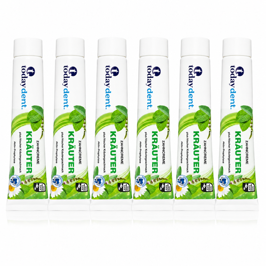 Todaydent Kräuter Zahncreme – 125 ml ( 6 st.)