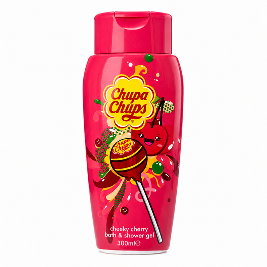 Chupa Chups Bath & Shower Gel – Cheeky Cherry – 300 ml