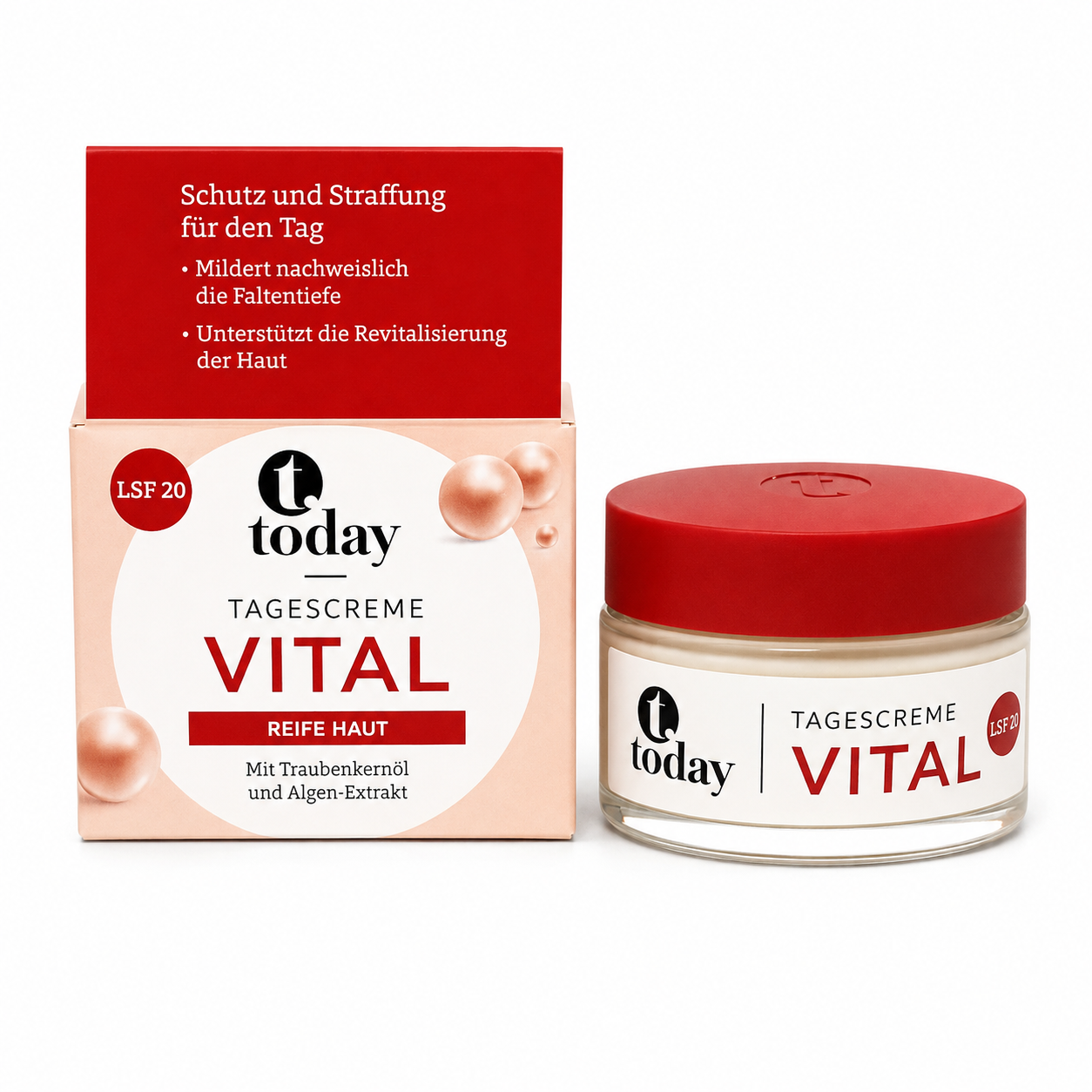 today Tagescreme Vital LSF 20 Tagespflege für reife Haut, 50 ml