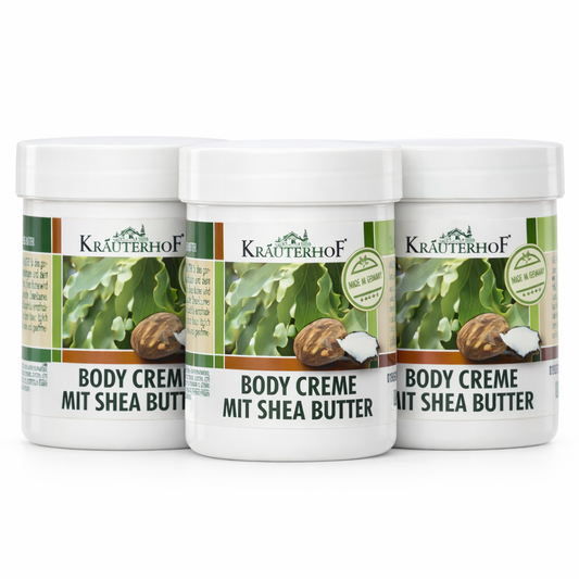 Kräuterhof Body Creme mit Shea Butter – 3er Set (3 × 100 ml)