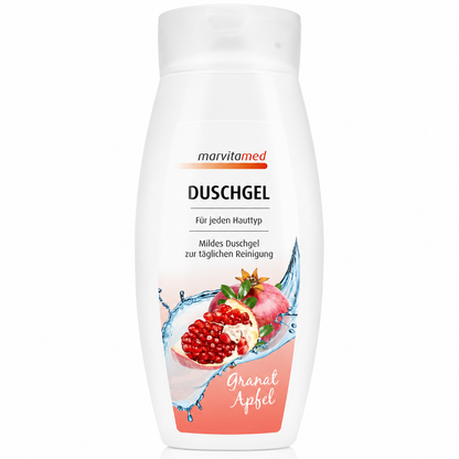 Marvitamed Duschgel Granatapfel 250 ml – Mildes Duschgel für die tägliche Reinigung