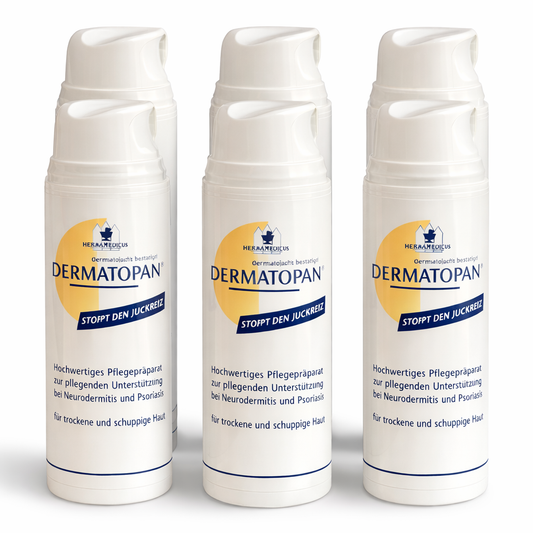 6 x 140ml Dermatopan Spezial-Creme Rflege