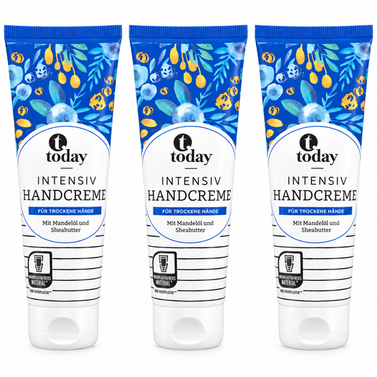 Today Intensiv Handcreme – für trockene Hände, 125 ml (3 Pack)