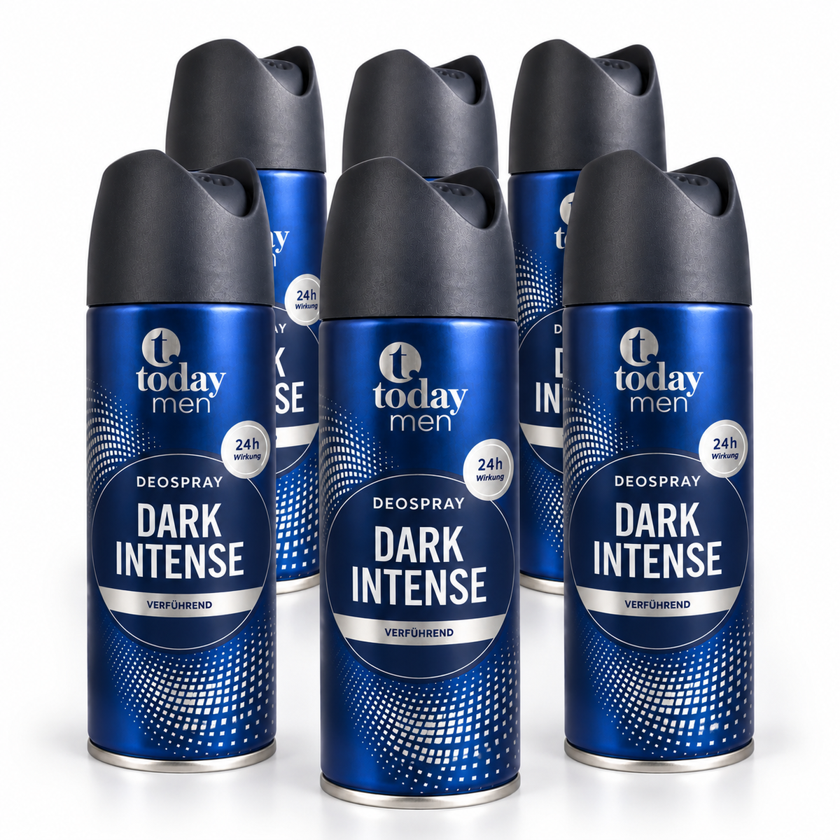Today Men Deospray Dark Intense – 200 ml (6 Pack)