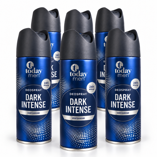 Today Men Deospray Dark Intense – 200 ml (6 Pack)