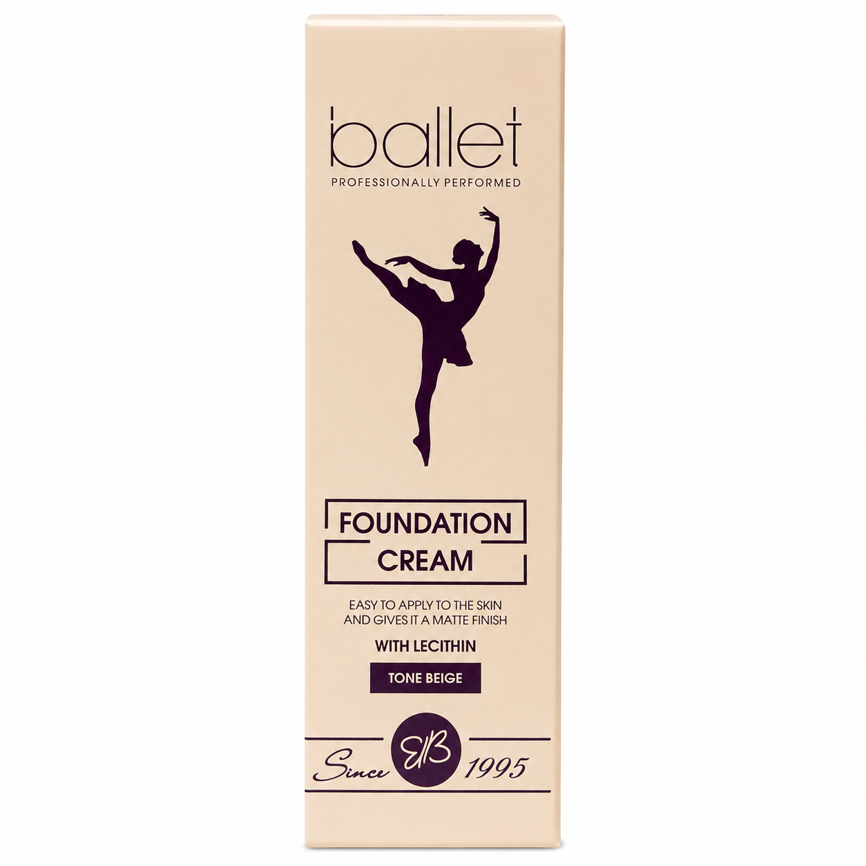 Ballet Foundation Cream mit Lecithin – Flüssiges Make-up, Farbton Beige 41 g