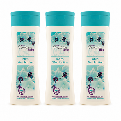 ReAm Orchidee Intim Waschlotion 300 ml – Milde Intimpflege mit Aloe Vera & Panthenol (3 pack)