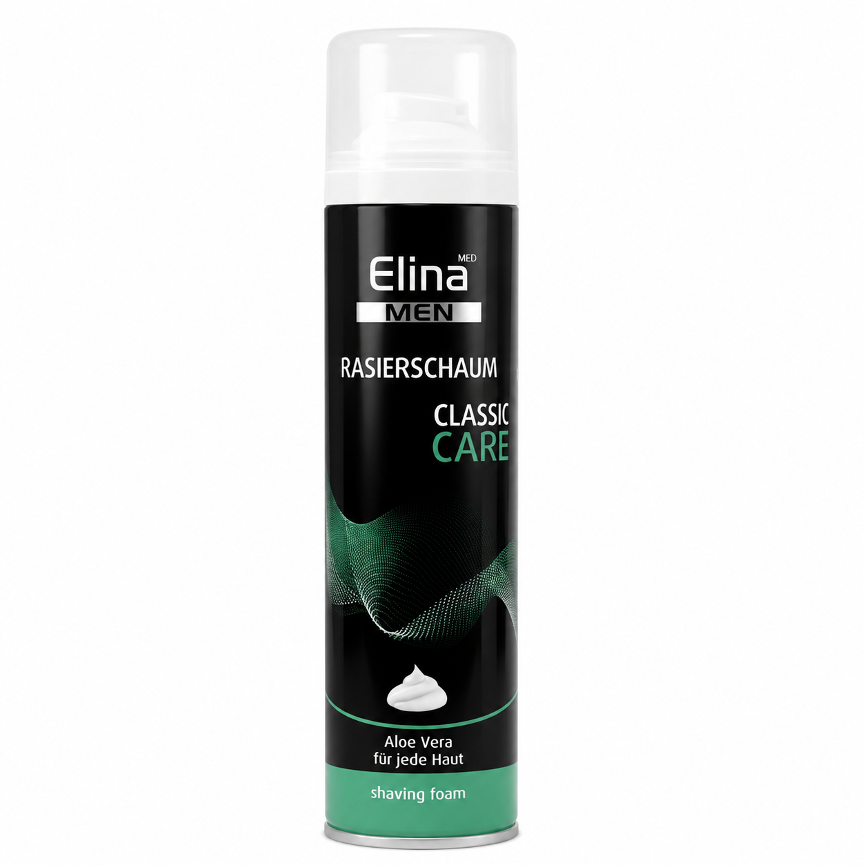 Elina MEN Classic Care Rasierschaum 300 ml – mit Aloe Vera