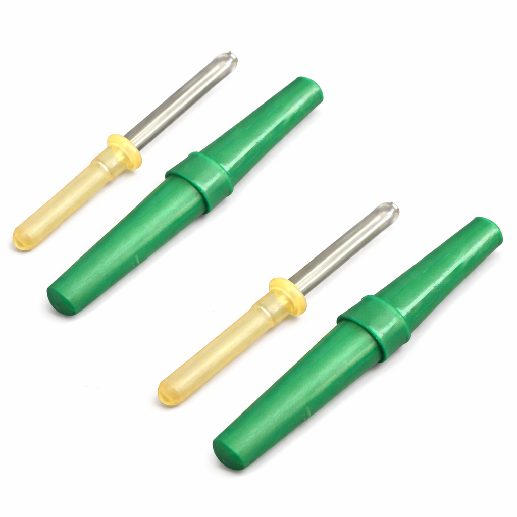 2 St. Pipette in einem Fall Glas-Tropfpipette