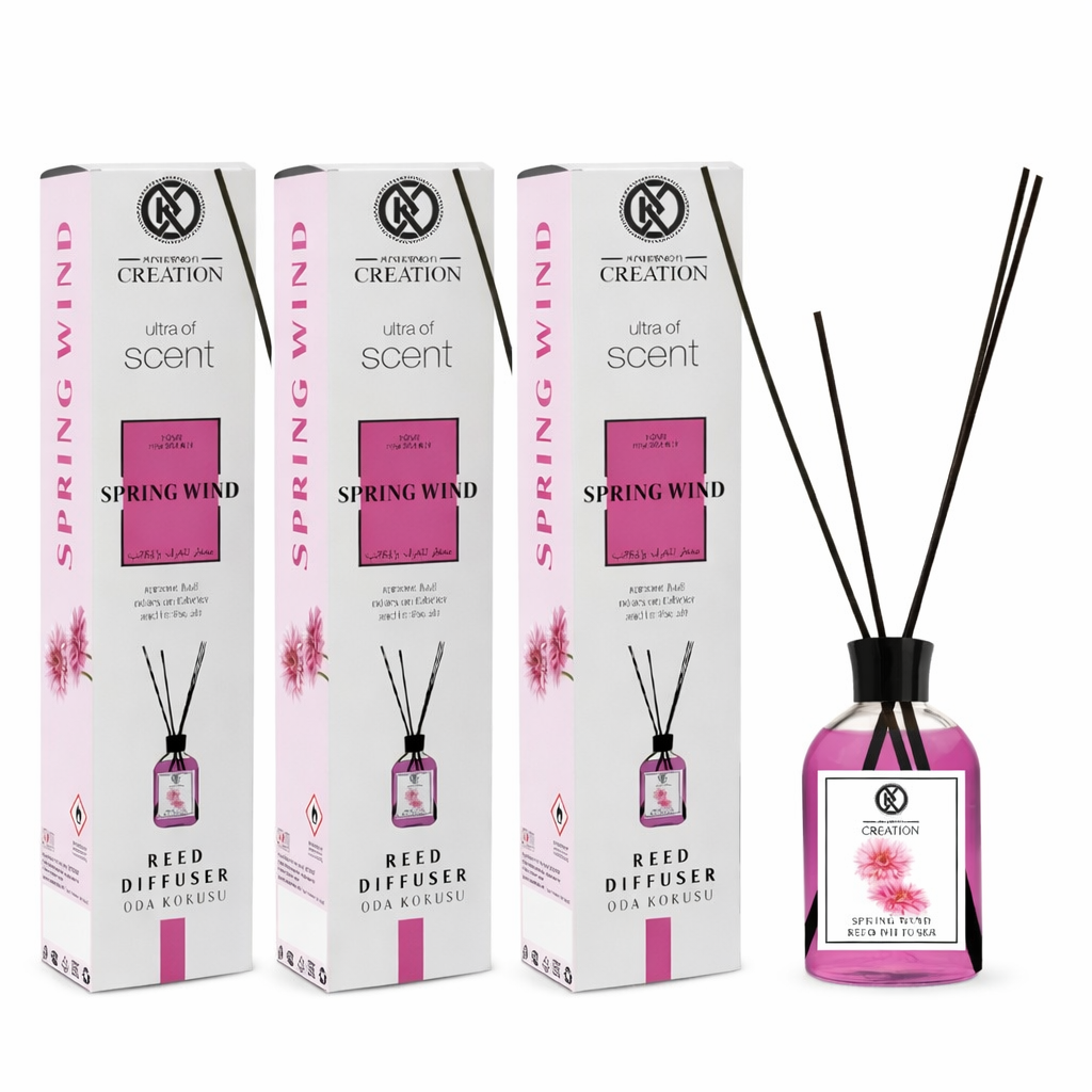 3x50 ml Raumduft Parfum FRÜHLINGSWIND-AMBIET