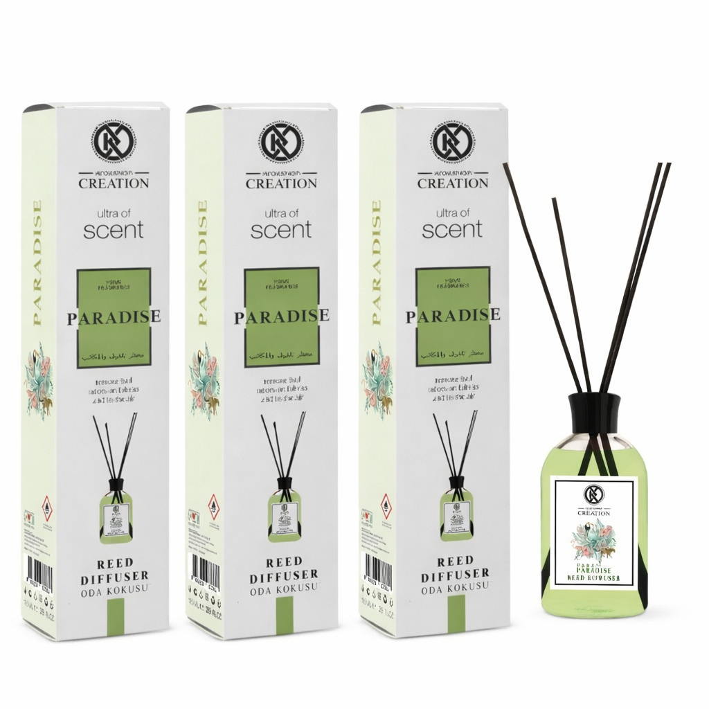 3x50 ml Raumduft Parfum PARADIESISCHE ATMOSPHÄRE