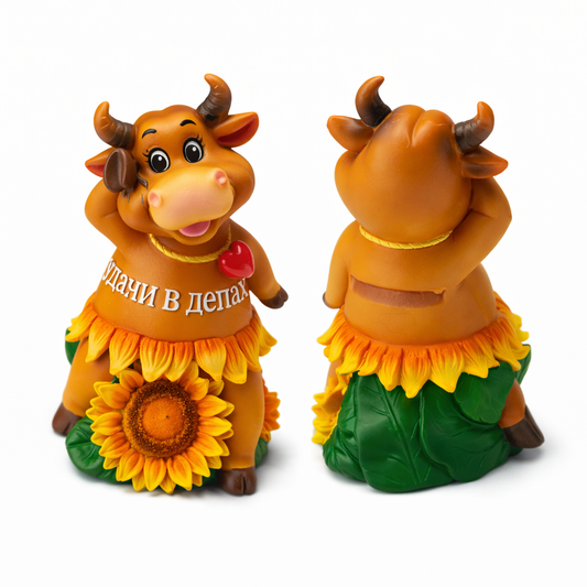 Spardose  Büffels viel Glück Бык Удачи