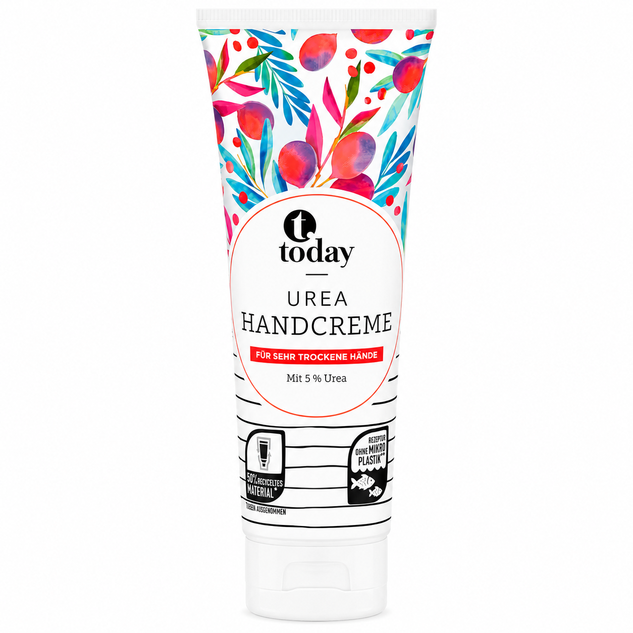 today Urea Handcreme – Mit 5 % Urea für sehr trockene Hände 125 ml