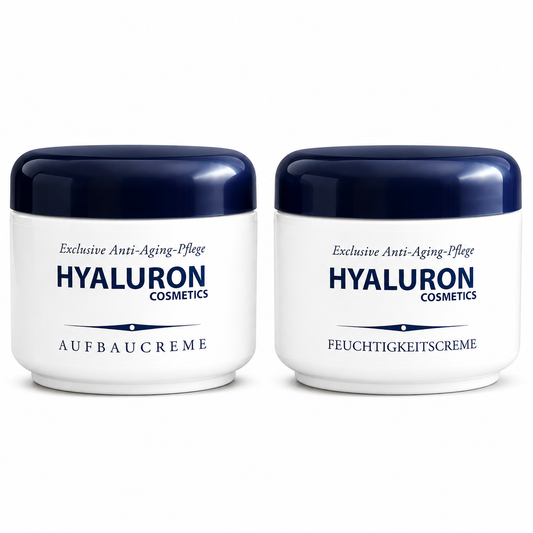 BIO-VITAL Anti-Aging SET HYALURON Säure Feuchtigkeits Tages & Nacht Creme