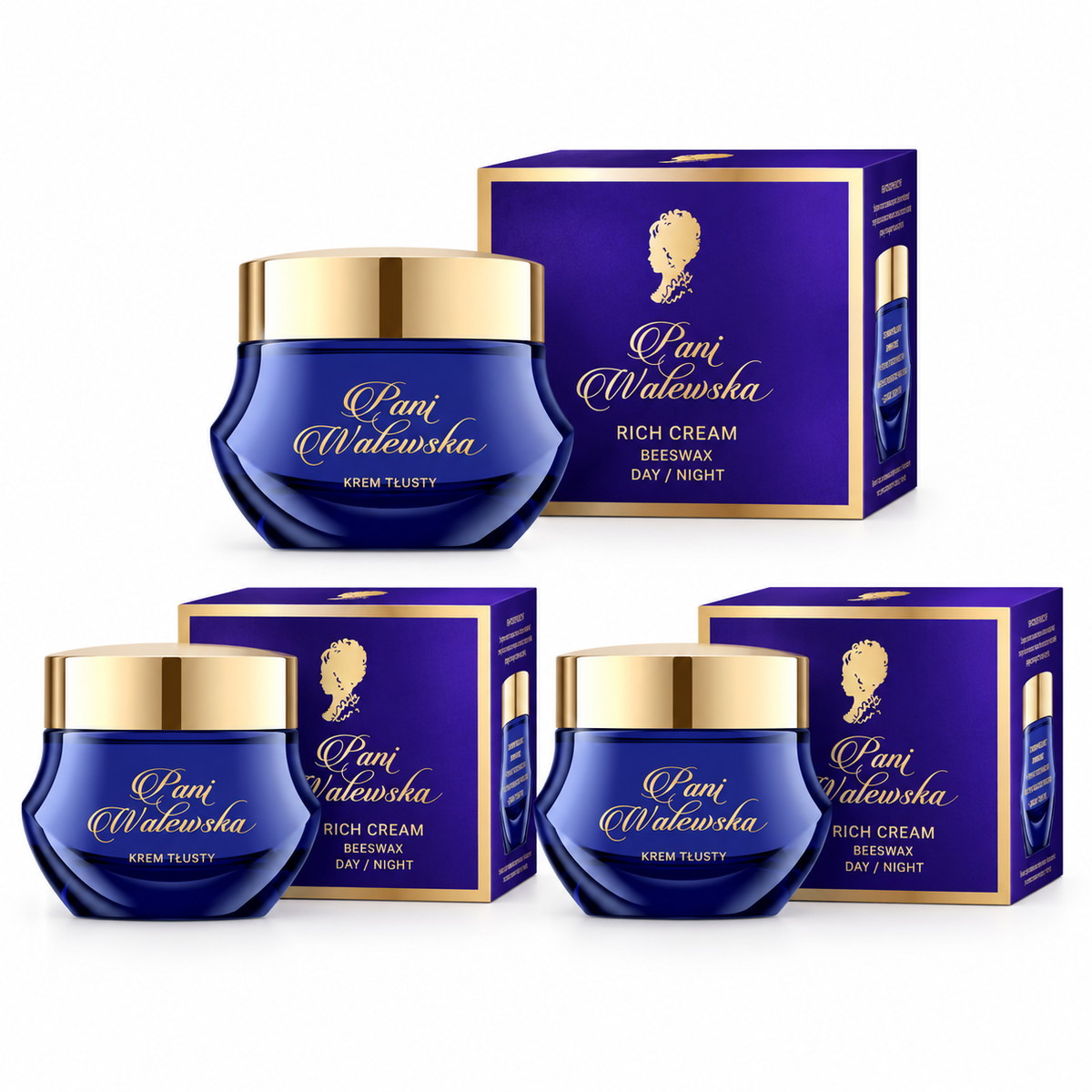 Pani Walewska Classic Rich Cream 50ml (3 Pack)