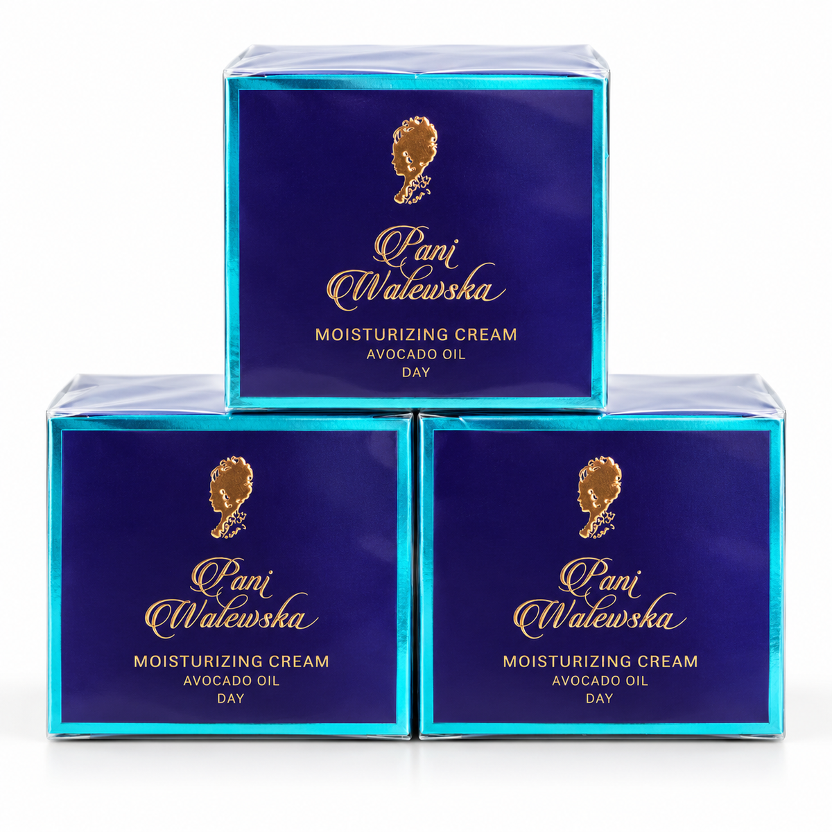 Pani Walewska Classic Feuchtigkeits-Tagescreme – Anti-Aging Gesichtspflege 50 ml ( 3 Pack)