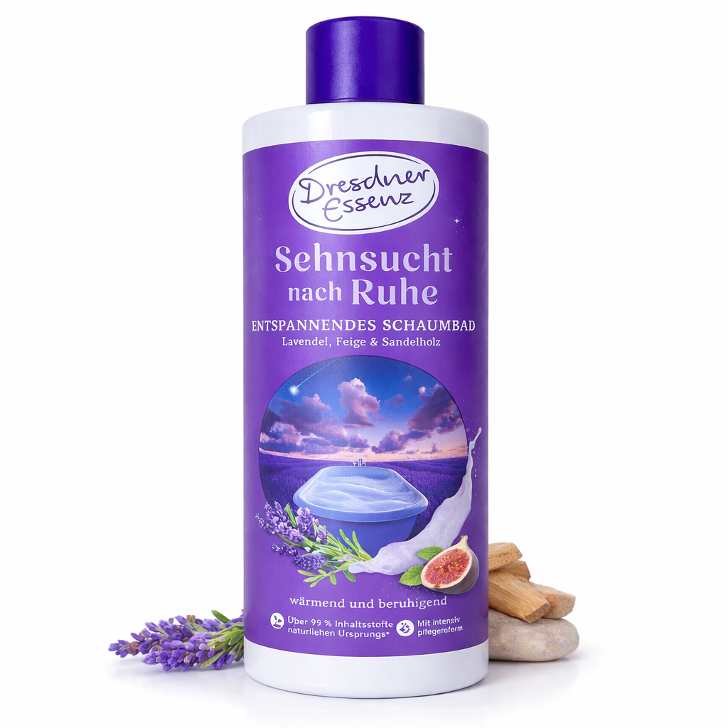 Dresdner Essenz „Sehnsucht nach Ruhe“ – Entspannendes Schaumbad