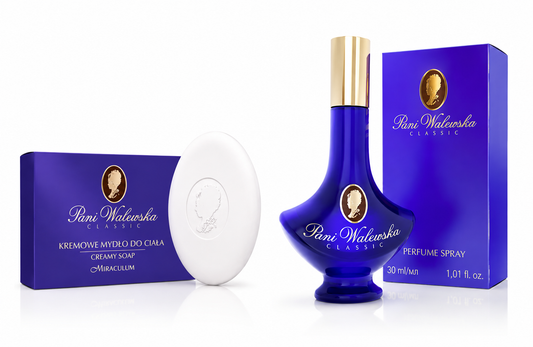Pani Walewska Classic Geschenkset- 30 ml Eau de Parfum +100 g Cremeseife