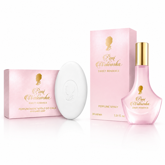 Pani Walewska Sweet Romance Geschenkset- 30 ml Eau de Parfum+100 g parfümierter Seife