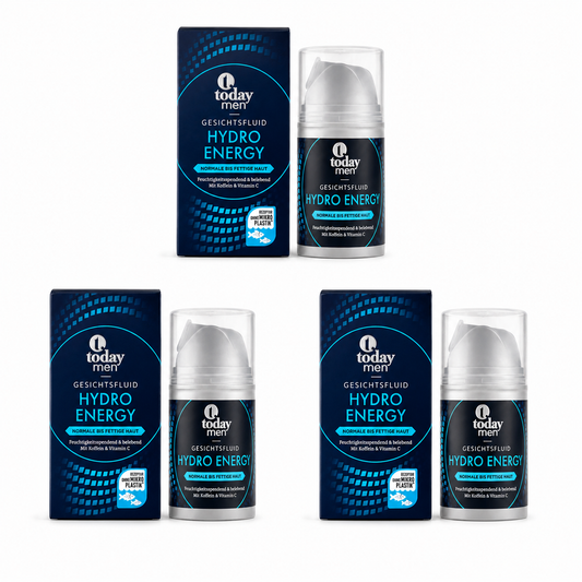 today men Gesichtsfluid Hydro Energy – 50 ml ( 3 Pack)