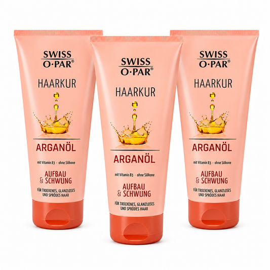 SWISS O·PAR Haarkur Arganöl – 200 ml ( 3 Pack)