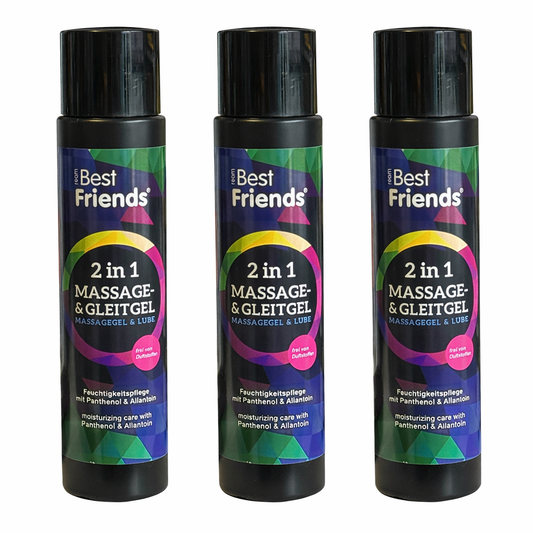 ReAm Best Friends Massagegel § Gleitgel  200 ml 3 (pack)