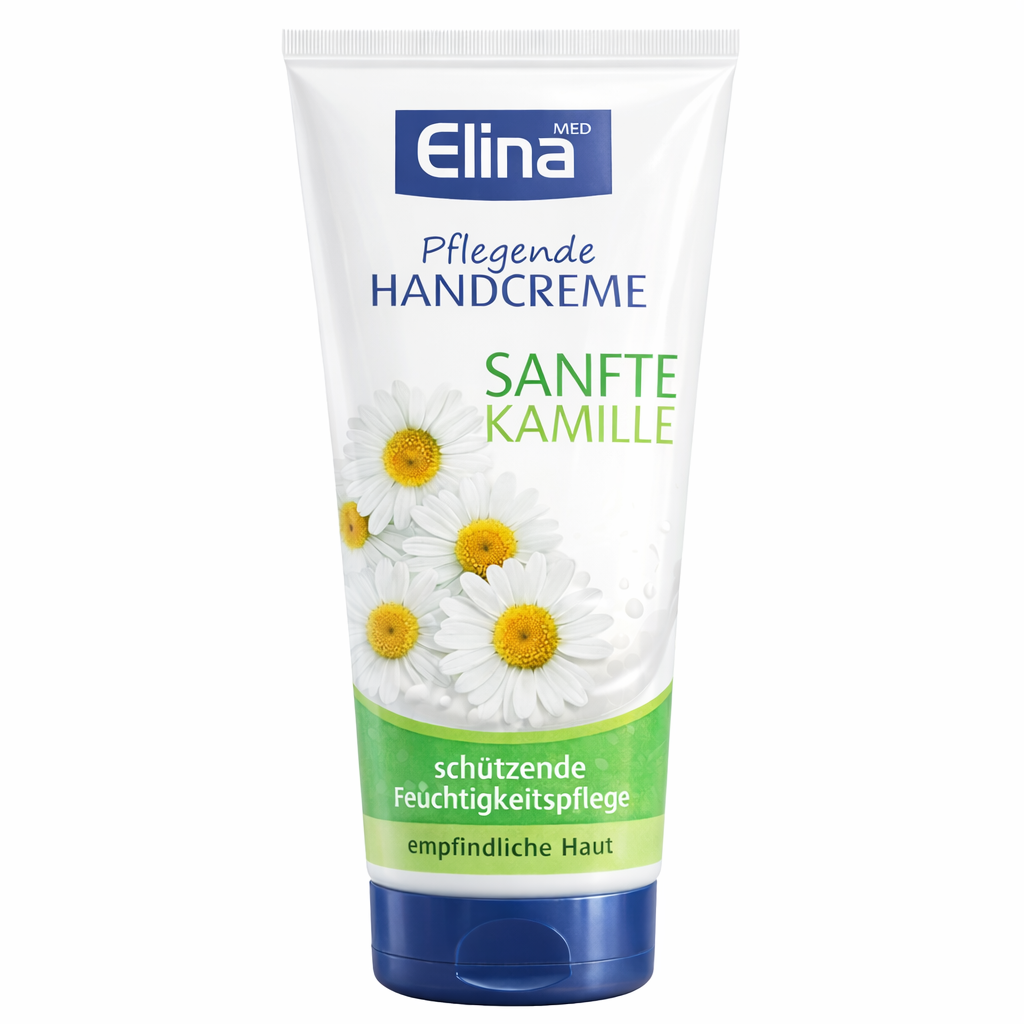 Elina Med Hand & Nagelcreme Kamille – 75 ml