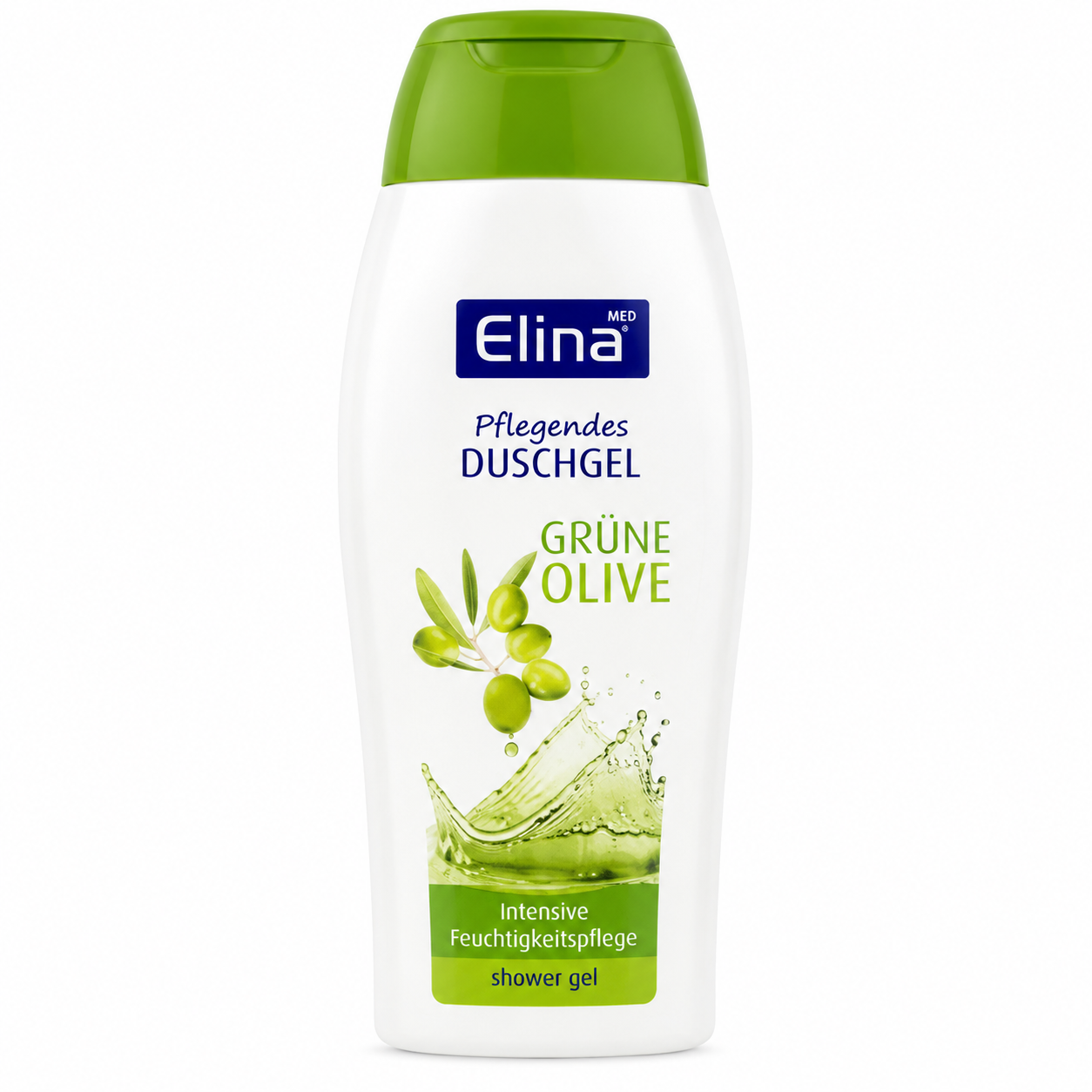 Elina Med Pflegendes Duschgel Grüne Olive – 250 ml