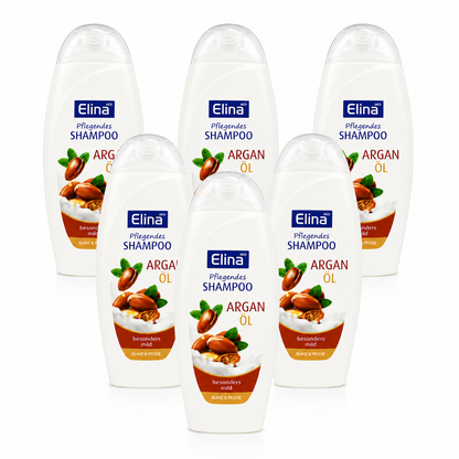 Elina Med Pflegendes Shampoo Arganöl – 300 ml (6 Pack)