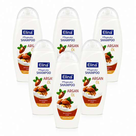 Elina Med Pflegendes Shampoo Arganöl – 300 ml (6 Pack)
