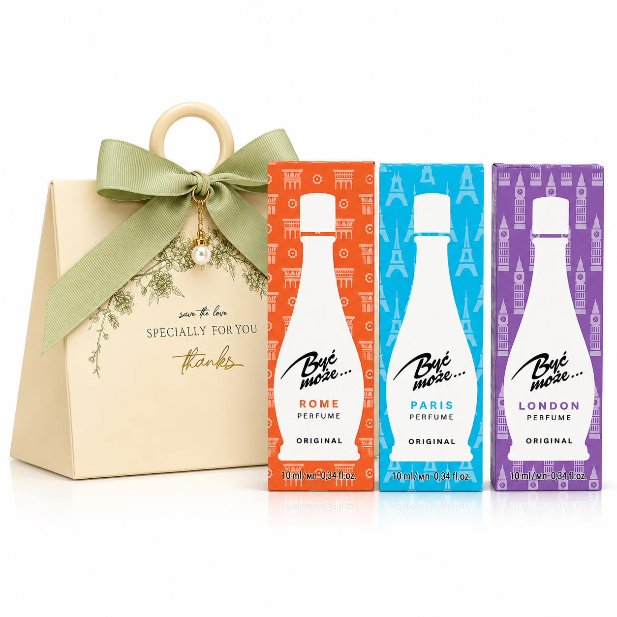 Być Może Geschenkset Damen je 10 ml – 3er Set mit  Geschenkverpackung