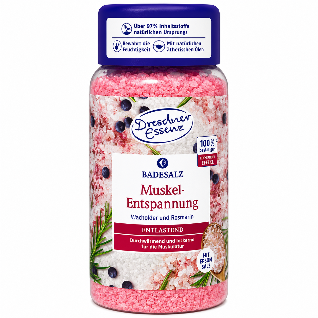 Dresdner Essenz Badesalz Muskel-Entspannung 600 g